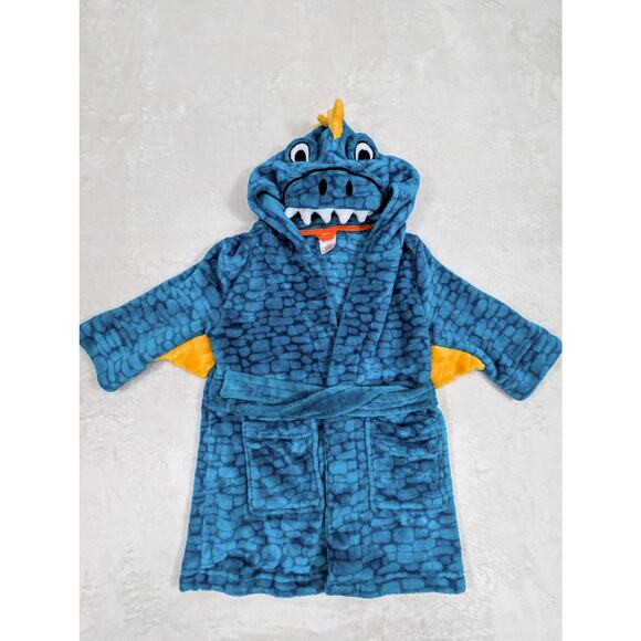 Cat & Jack Toddler Dinosaur Robe Size 3T Very Soft - Picture 1 of 7